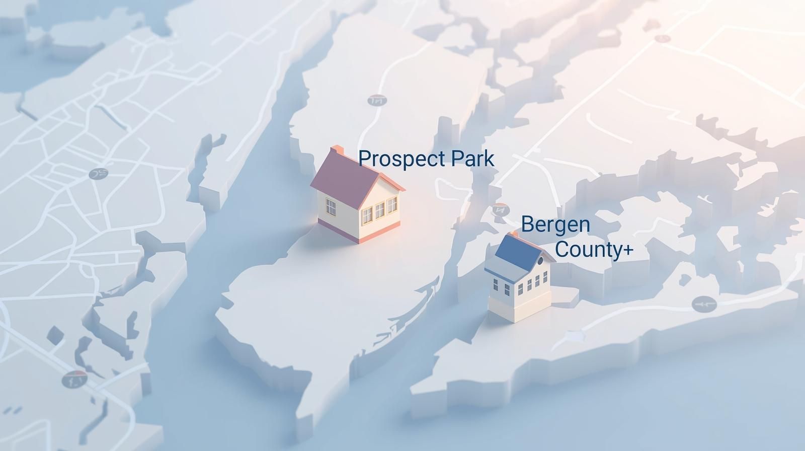 Prospect Park NJ vs Bergen County home price comparison for first-time buyers