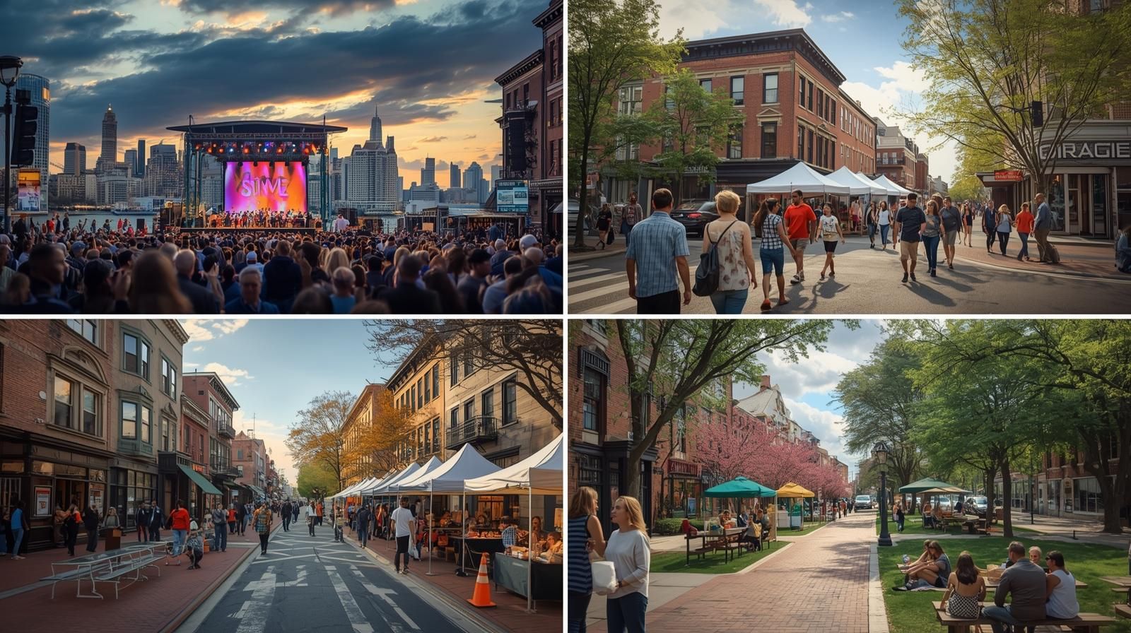 Weekend events across North Jersey including Jersey City waterfront concerts Montclair art walks Bergen County street fairs and Passaic County park family activities