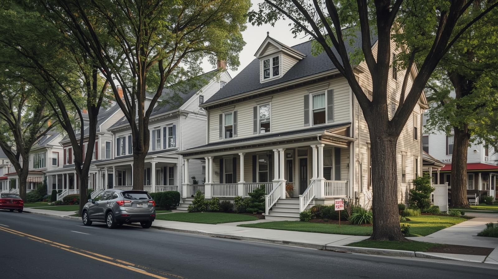 Historic colonial and two-family homes in Lakeview Clifton NJ near walkable Botany Village district