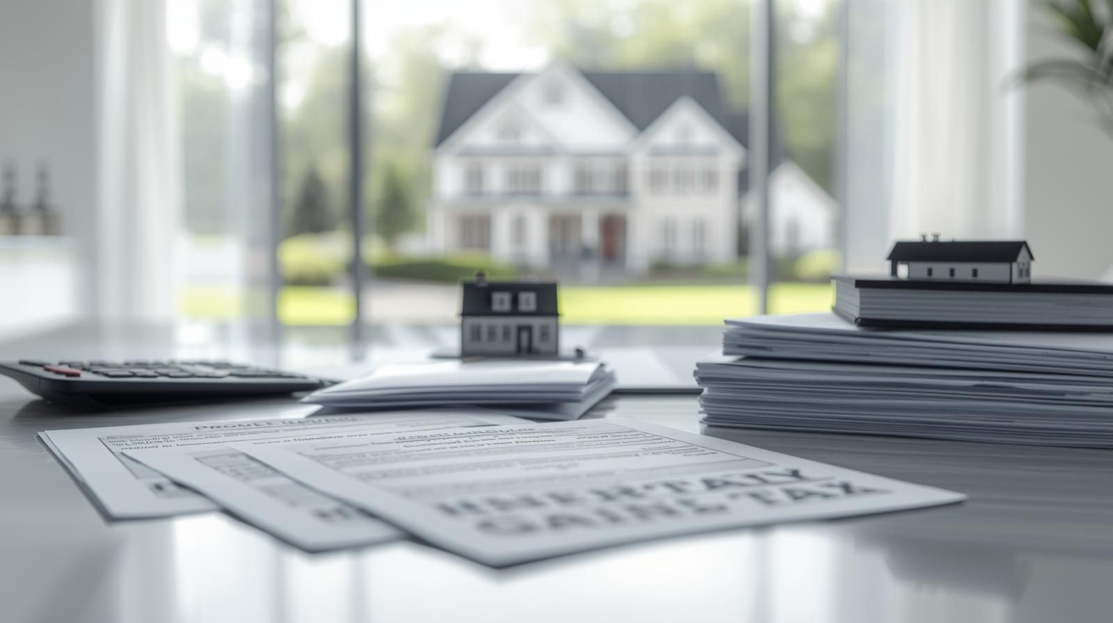 Executor reviewing probate, NJ inheritance tax, and capital gains documents when learning how to sell an inherited home in NJ.