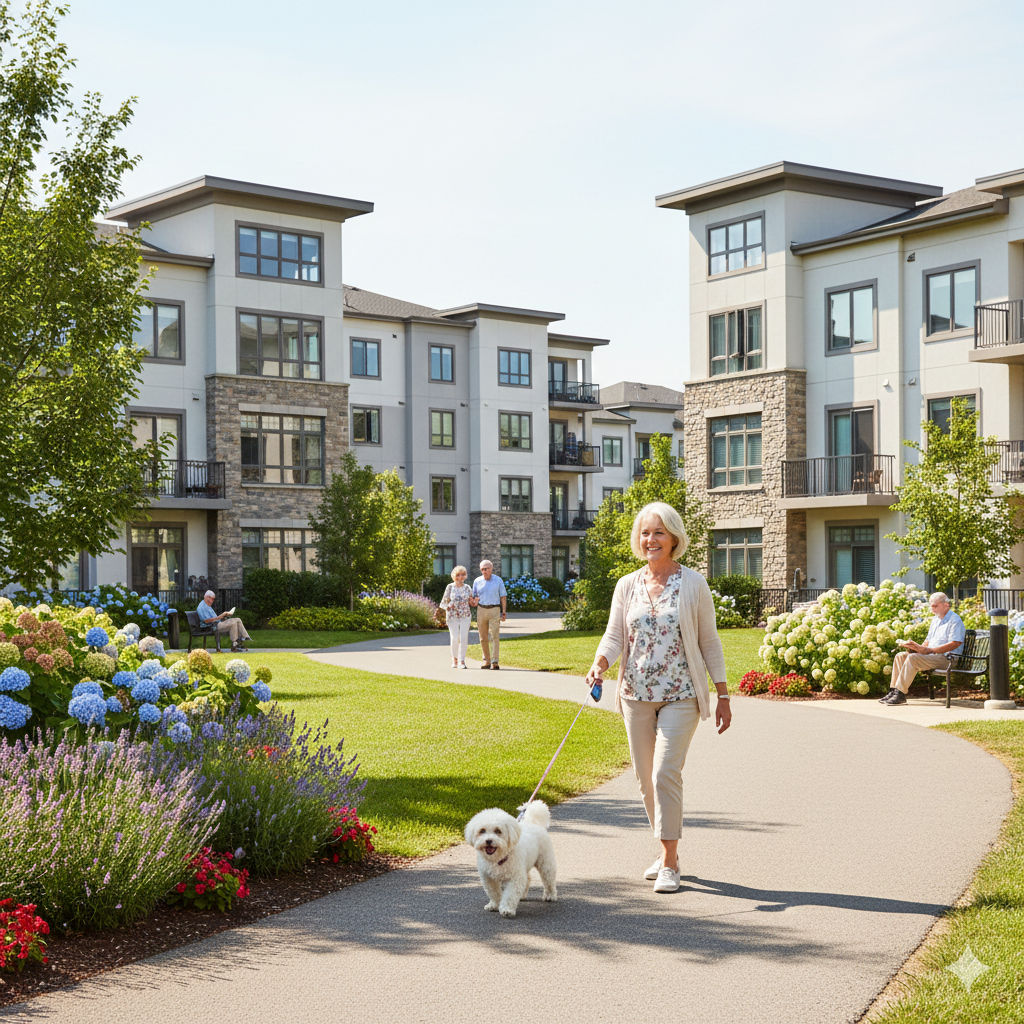 Pet friendly policies in North Jersey 55+ active adult community