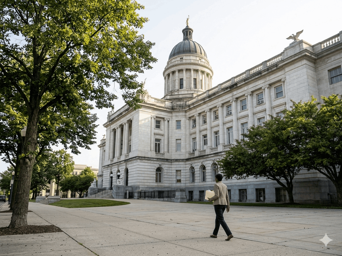 executor walking toward Bergen County courthouse Hackensack NJ probate process selling an inherited home in Teaneck NJ