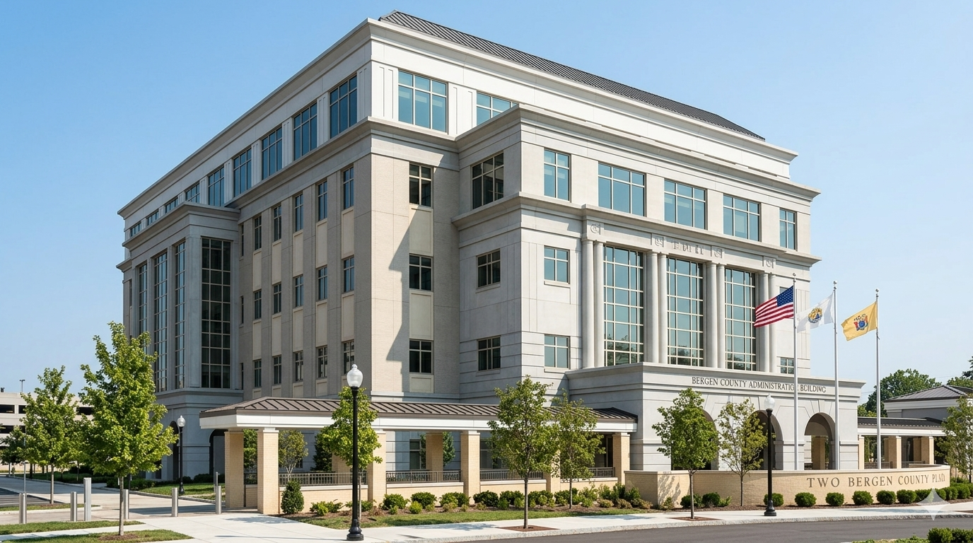 Bergen County Surrogate’s Court building in Hackensack NJ where probate begins before selling an inherited home in Bergen County NJ