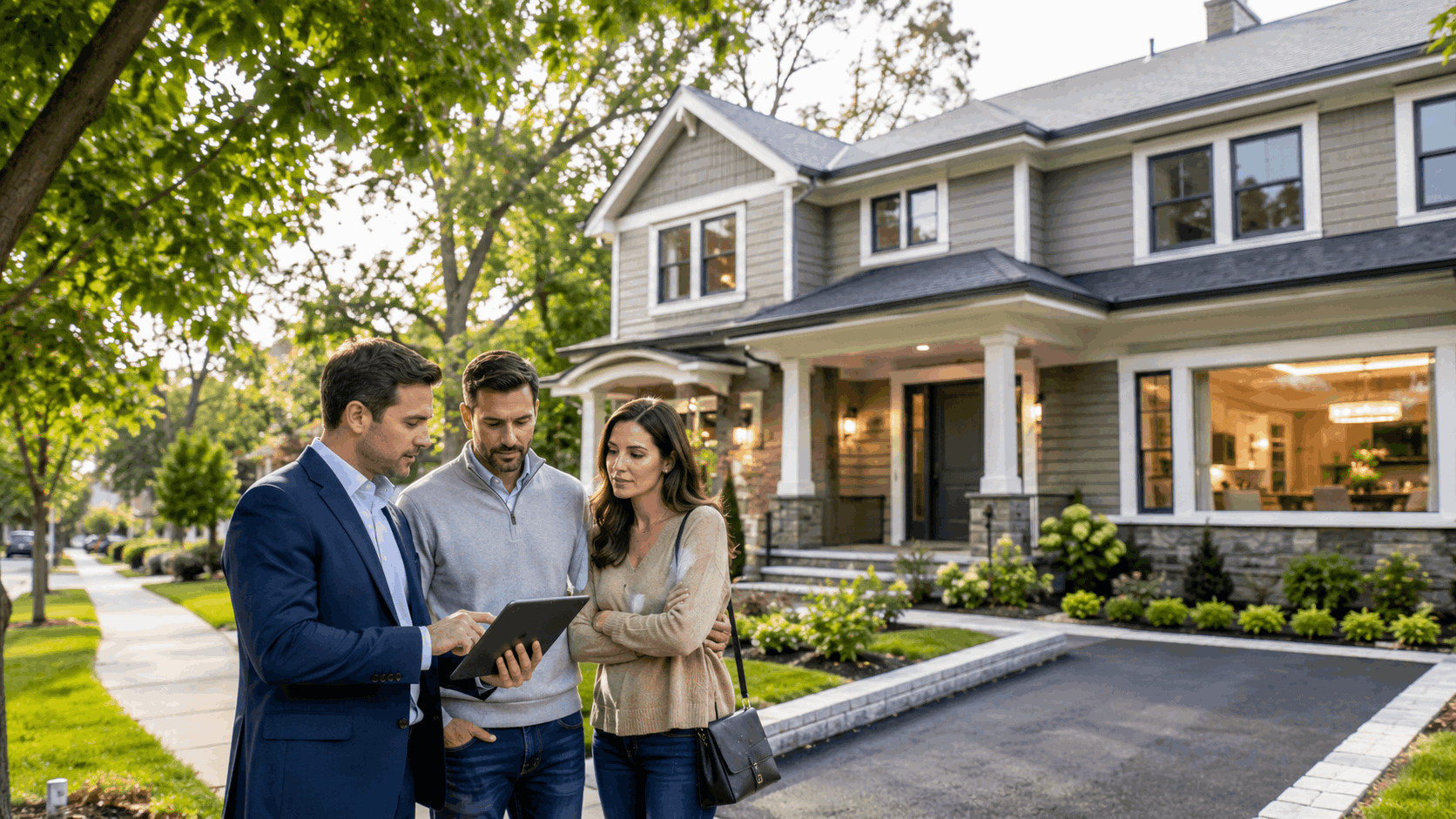 Fair Lawn NJ home with strong curb appeal as buyers carefully review pricing and condition with a real estate advisor in 2026.