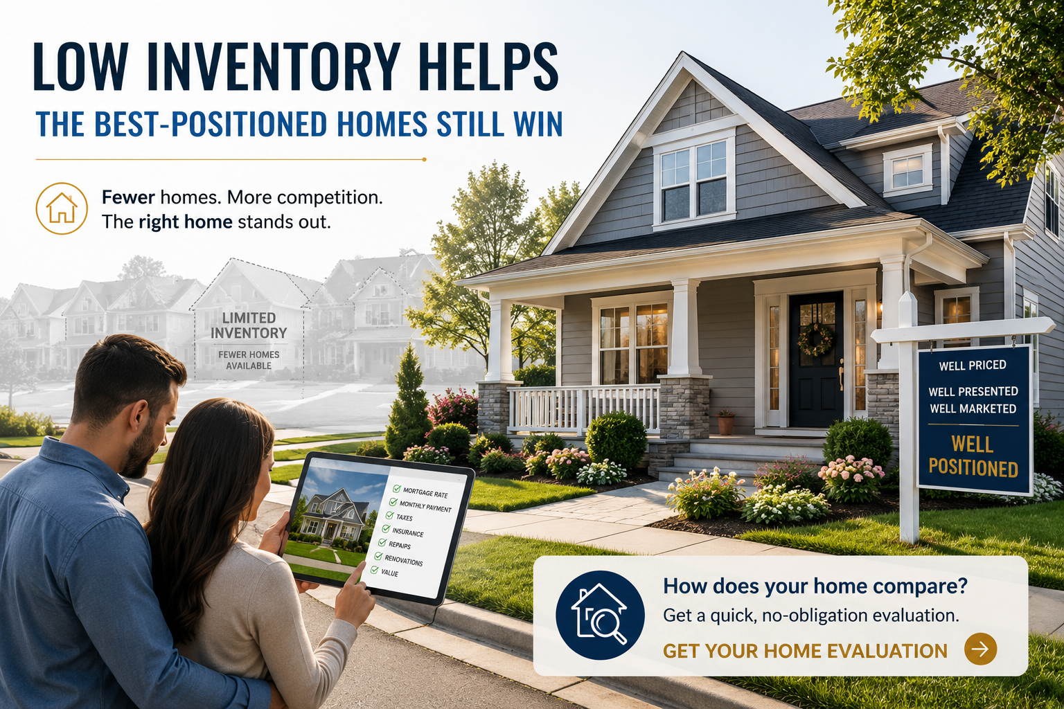 Well-presented Hackensack NJ home showing low inventory, buyer competition, and home evaluation strategy for Bergen County sellers in 2026