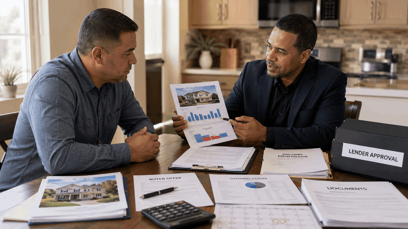 Passaic County short sale specialist explaining lender approval, buyer offer, mortgage debt, and closing costs to a homeowner.