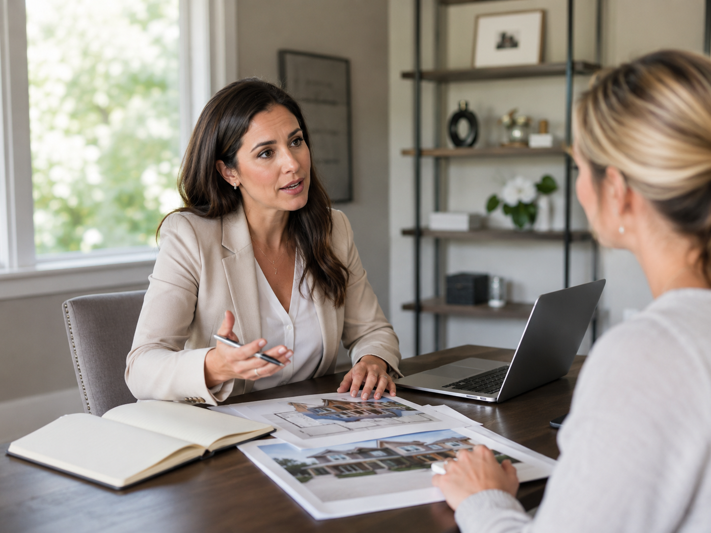 Real estate professional answering homeowner questions about short sales in New Jersey.