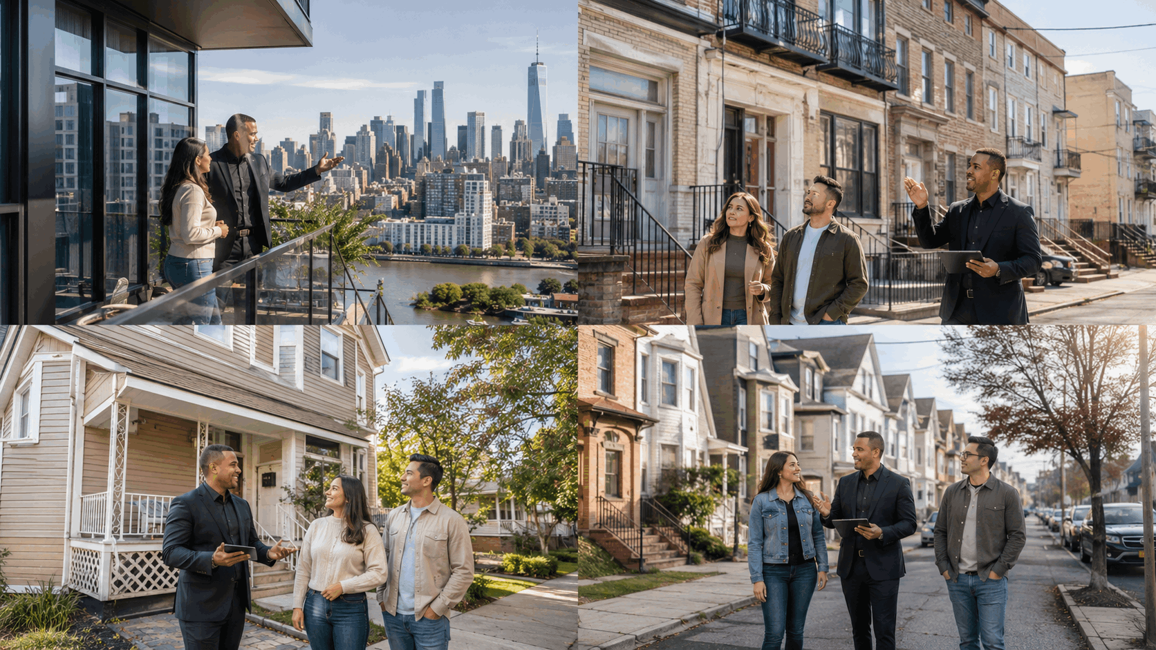 Comparison of Jersey City, Union City, North Bergen, and Bayonne homes for first-time buyers.