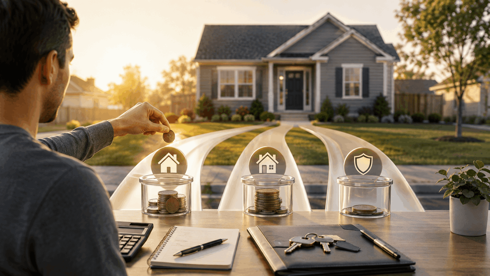 First-time New Jersey homebuyer comparing FHA, conventional, and VA down payment options for a North Jersey starter home.