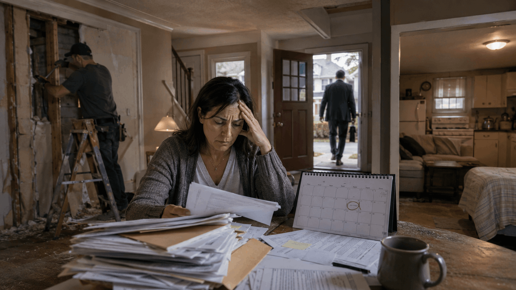 North Jersey seller overwhelmed by permit-sale mistakes, including hidden violations, unapproved work, closing delays, and a buyer walking away.