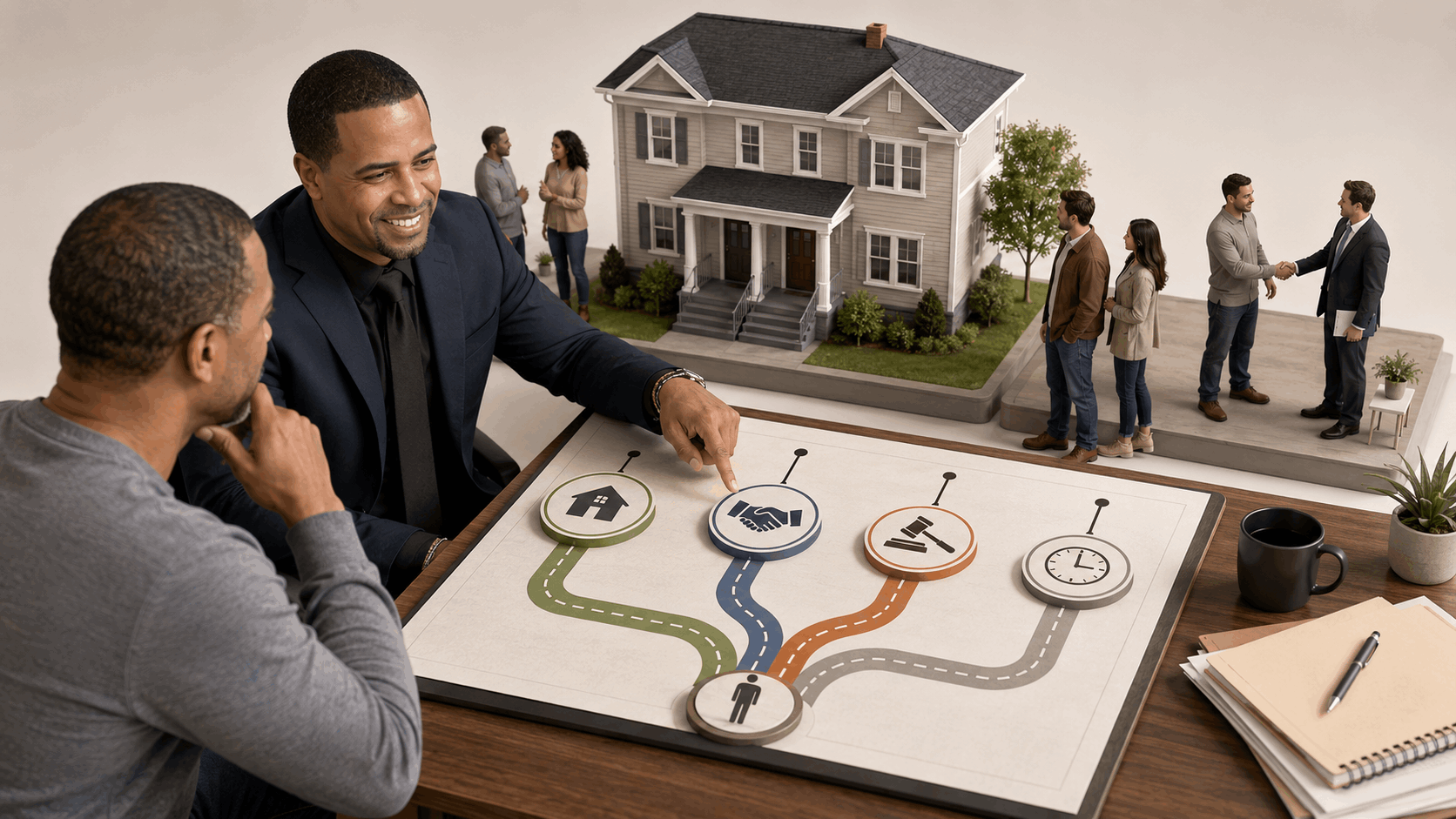 Johnny Rodriguez helping a North Jersey landlord compare selling occupied, negotiating a voluntary vacancy, pursuing lawful eviction, or delaying the listing for a two-family property.