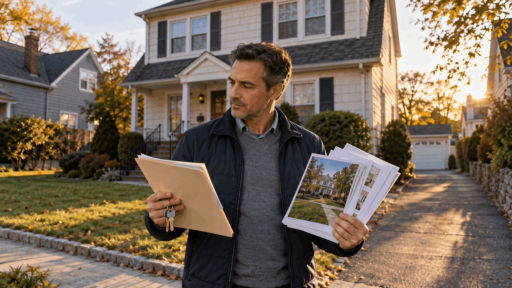 North Jersey homeowner comparing a cash offer with listing a New Jersey house as-is on the open market.