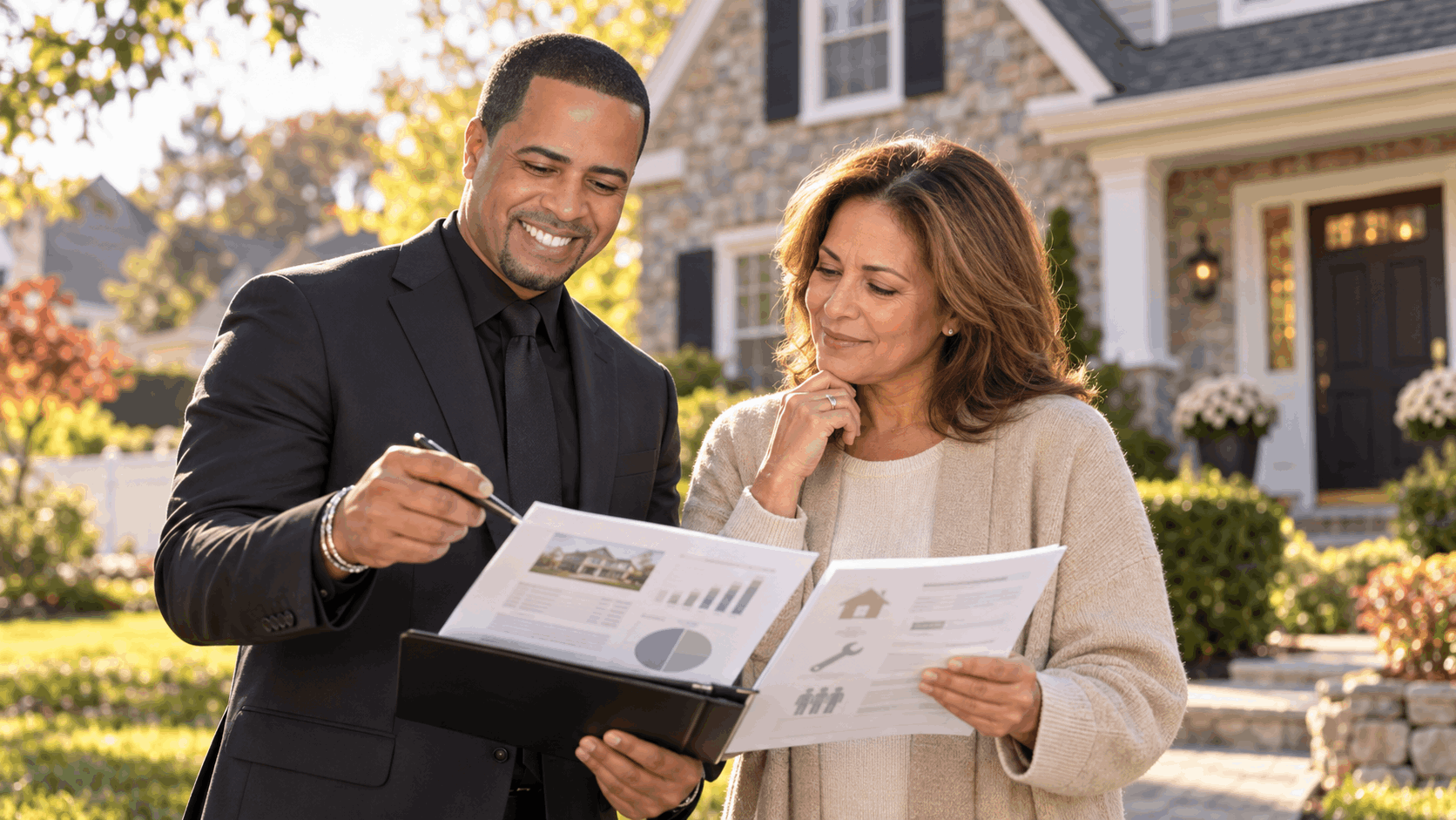 Johnny Rodriguez reviewing whether to keep or sell an inherited North Jersey home with an executor, including property value, mortgage balance, repair costs, and beneficiary considerations.