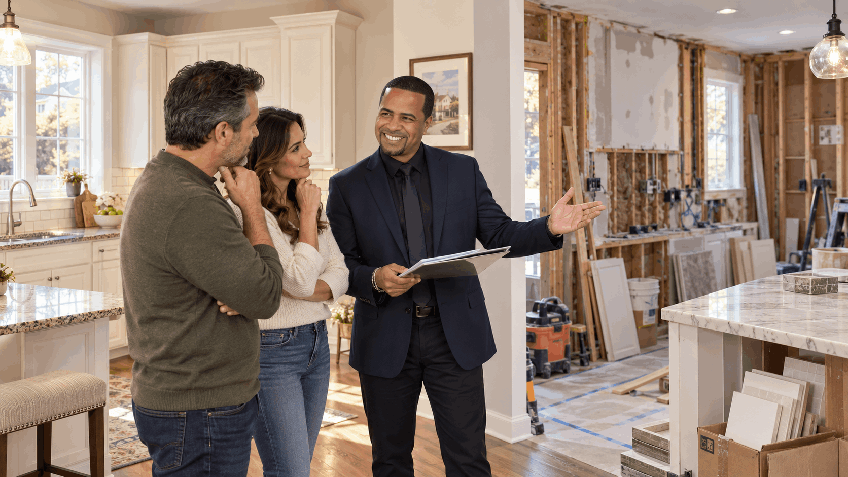 Johnny Rodriguez advising New Jersey homeowners on strategic home repairs versus unnecessary renovations before selling a house in NJ.