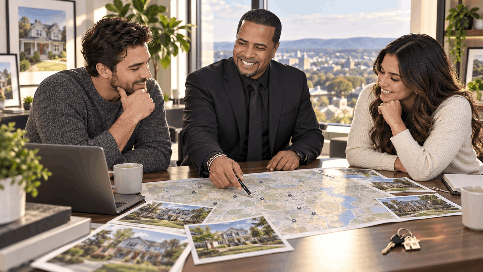 Johnny Rodriguez helping North Jersey homebuyers compare towns including Wayne, Totowa, Woodland Park, Fair Lawn, Rutherford, Bloomfield, and West Orange.