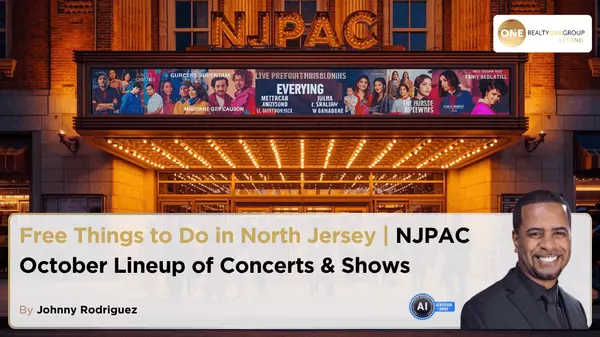 Free Things to Do in North Jersey | NJPAC October Lineup of Concerts & Shows