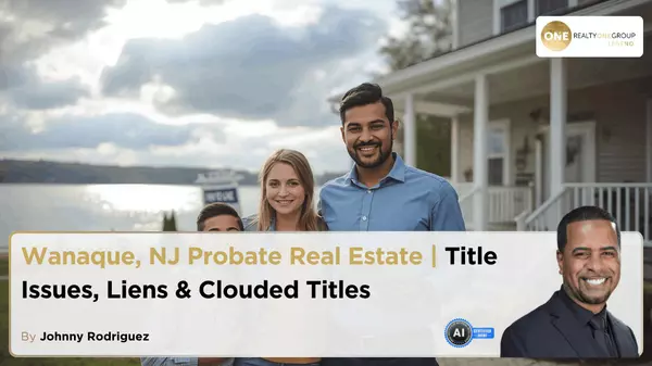 Wanaque NJ Probate Real Estate | Title Issues, Liens & Clouded Titles