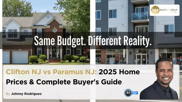 Clifton NJ vs Paramus NJ: 2025 Home Prices & Complete Buyer's Guide