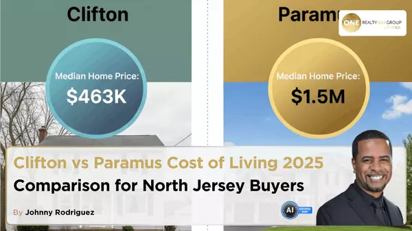 Clifton vs Paramus Cost of Living 2025 Comparison for North Jersey Buyers