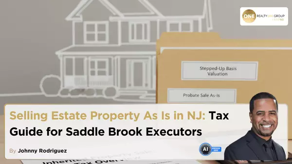 Selling Estate Property As Is in NJ: Tax Guide for Saddle Brook Executors