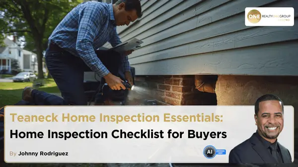 Teaneck Home Inspection Essentials: Home Inspection Checklist for Buyers,Johnny Rodriguez