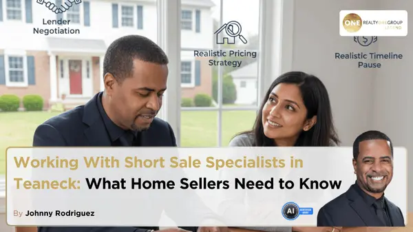 Working With Short Sale Specialists in Teaneck: What Home Sellers Need to Know,Johnny Rodriguez