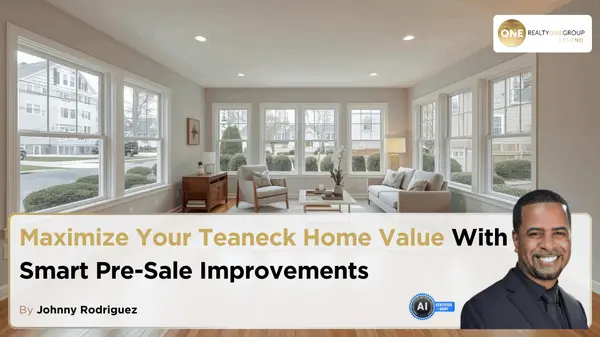 Maximize Your Teaneck Home Value With Smart Pre-Sale Improvements,Johnny Rodriguez