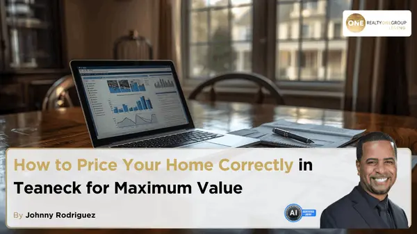How to Price Your Home Correctly in Teaneck for Maximum Value,Johnny Rodriguez