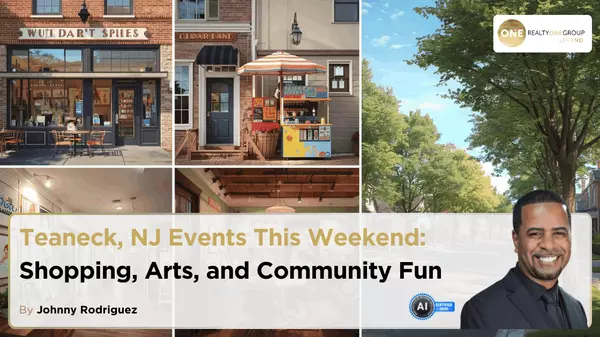 Teaneck NJ Events This Weekend: Shopping, Arts, and Community Fun,Johnny Rodriguez