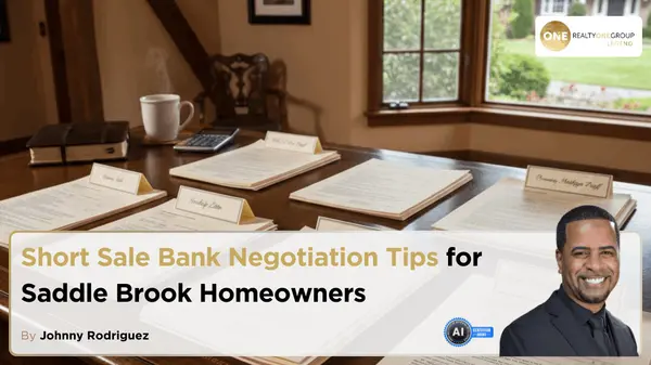 Short Sale Bank Negotiation Tips for Saddle Brook Homeowners,Johnny Rodriguez