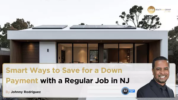 Smart Ways to Save for a Down Payment with a Regular Job in NJ,Johnny Rodriguez
