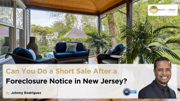 Can You Do a Short Sale After a Foreclosure Notice in New Jersey?