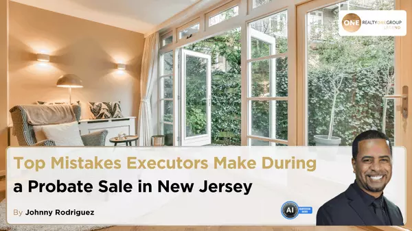 Top Mistakes Executors Make During a Probate Sale in New Jersey,Johnny Rodriguez