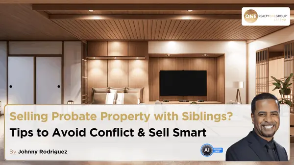 Selling Probate Property with Siblings? Tips to Avoid Conflict & Sell Smart,Johnny Rodriguez