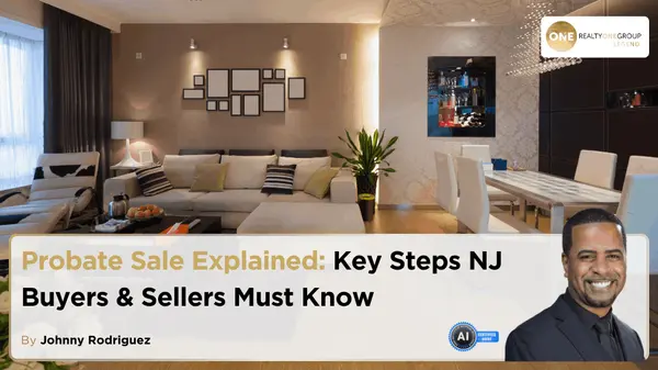 Probate Sale Explained: Key Steps NJ Buyers & Sellers Must Know,Johnny Rodriguez