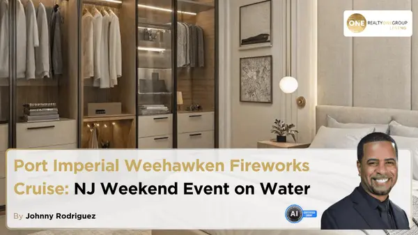 Port Imperial Weehawken Fireworks Cruise: NJ Weekend Event on Water,Johnny Rodriguez