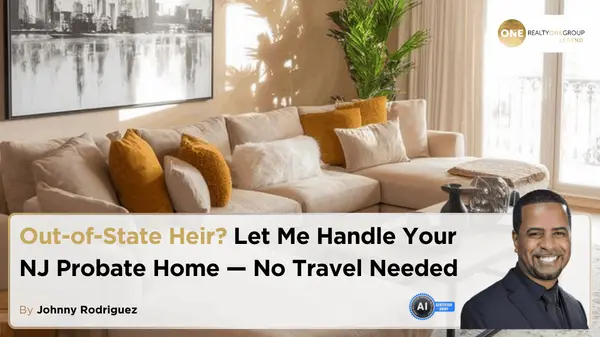 Out-of-State Heir? Let Me Handle Your NJ Probate Home — No Travel Needed,Johnny Rodriguez