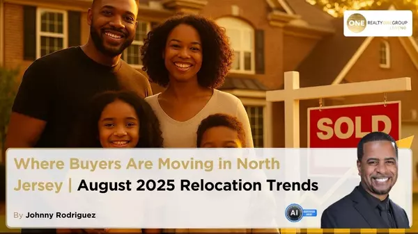 Where Buyers Are Moving in North Jersey | August 2025 Relocation Trends