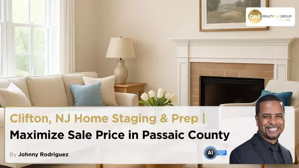 Clifton NJ Home Staging & Prep | Maximize Sale Price in Passaic County