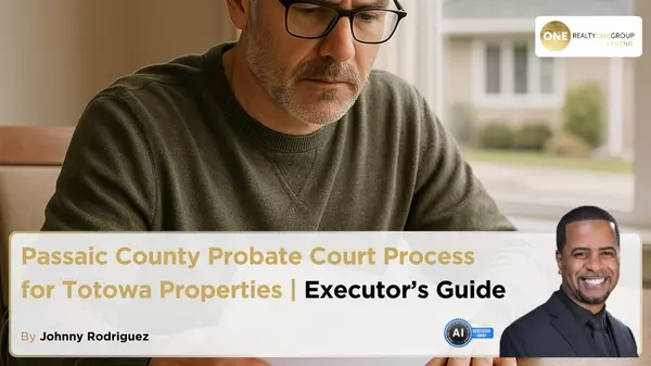 Passaic County Probate Court Process for Totowa Properties | Executor’s Guide