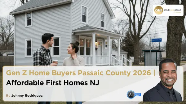 Gen Z Home Buyers Passaic County 2026 | Affordable First Homes NJ,Johnny Rodriguez