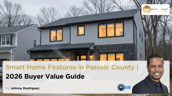 Smart Home Features in Passaic County | 2026 Buyer Value Guide,Johnny Rodriguez