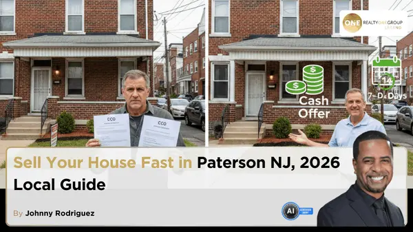 Sell Your House Fast in Paterson NJ, 2026 Local Guide,Johnny Rodriguez