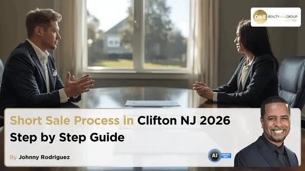 Short Sale Process in Clifton NJ 2026 Step by Step Guide,Johnny Rodriguez