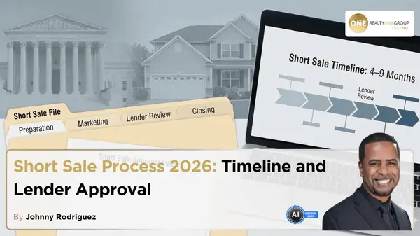 Short Sale Process 2026: Timeline and Lender Approval,Johnny Rodriguez