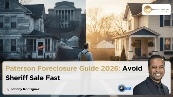 Paterson Foreclosure Guide 2026: Avoid Sheriff Sale Fast,Johnny Rodriguez