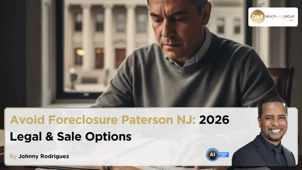 Avoid Foreclosure Paterson NJ: 2026 Legal & Sale Options,Johnny Rodriguez