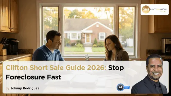 Clifton Short Sale Guide 2026: Stop Foreclosure Fast,Johnny Rodriguez
