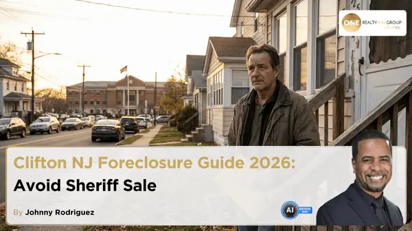 Clifton NJ Foreclosure Guide 2026: Avoid Sheriff Sale,Johnny Rodriguez