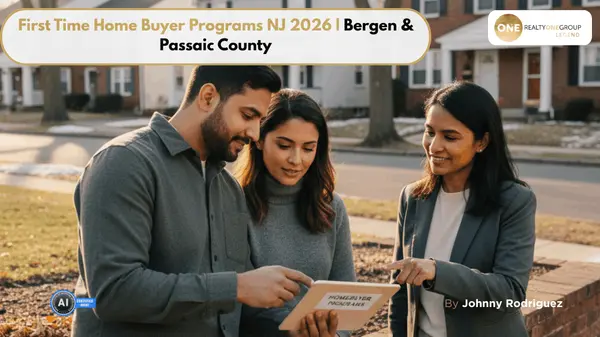 First Time Home Buyer Programs NJ 2026 | Bergen & Passaic County,Johnny Rodriguez